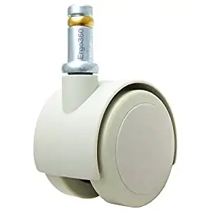 
Swivel nylon furniture casters White office chair castor wheel 