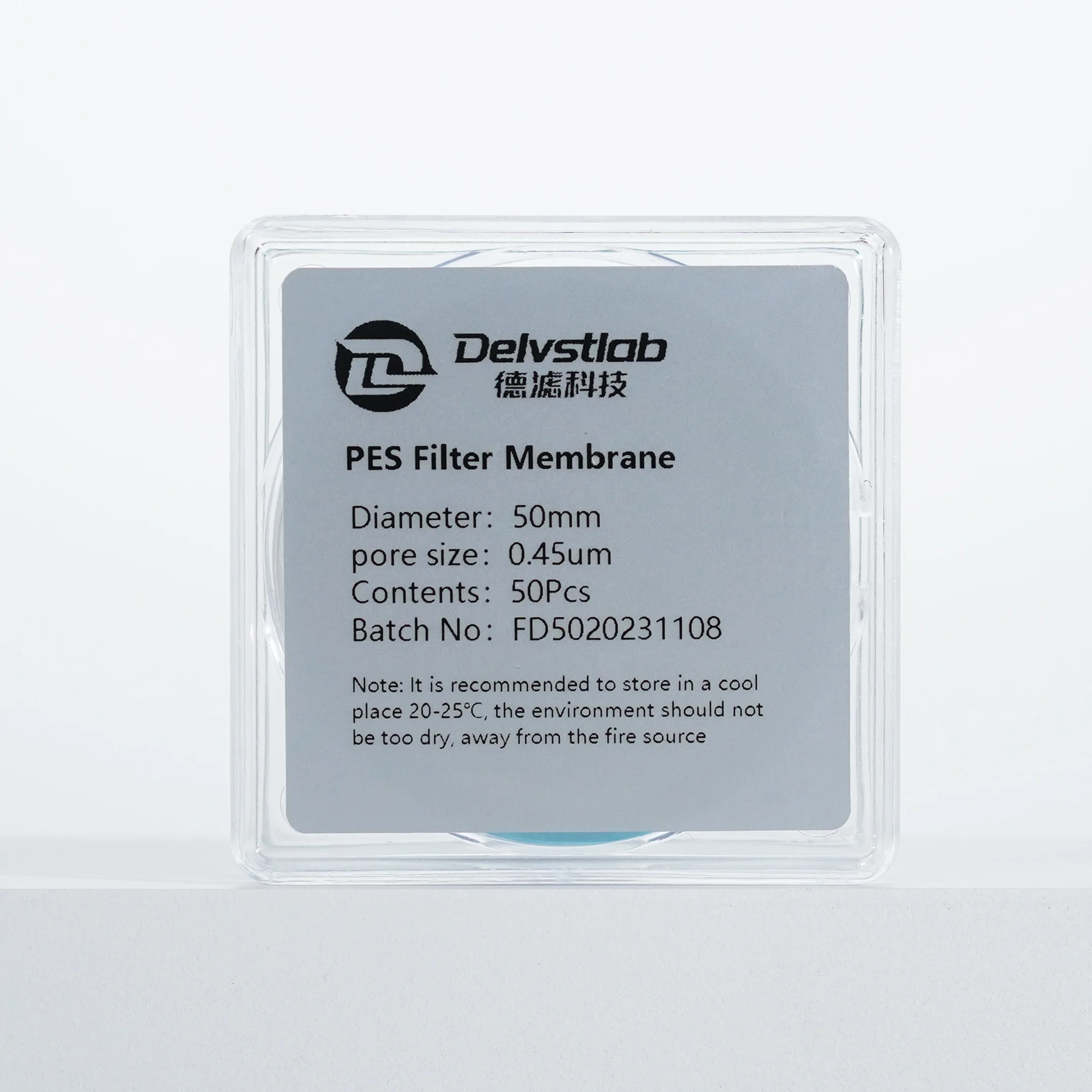 Delvstlab PES 47mm Laboratory Membrane Filter Gaskets Lab Supplies Filtration Chemistry Testing Equipment