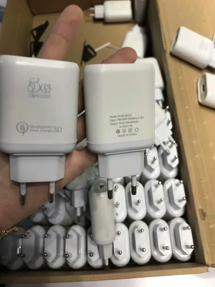  ЕС США штекер 5V 3A QC 3 0 для быстрой зарядки с usb-портом телефона зарядное устройство Iphone Samsung быстрое