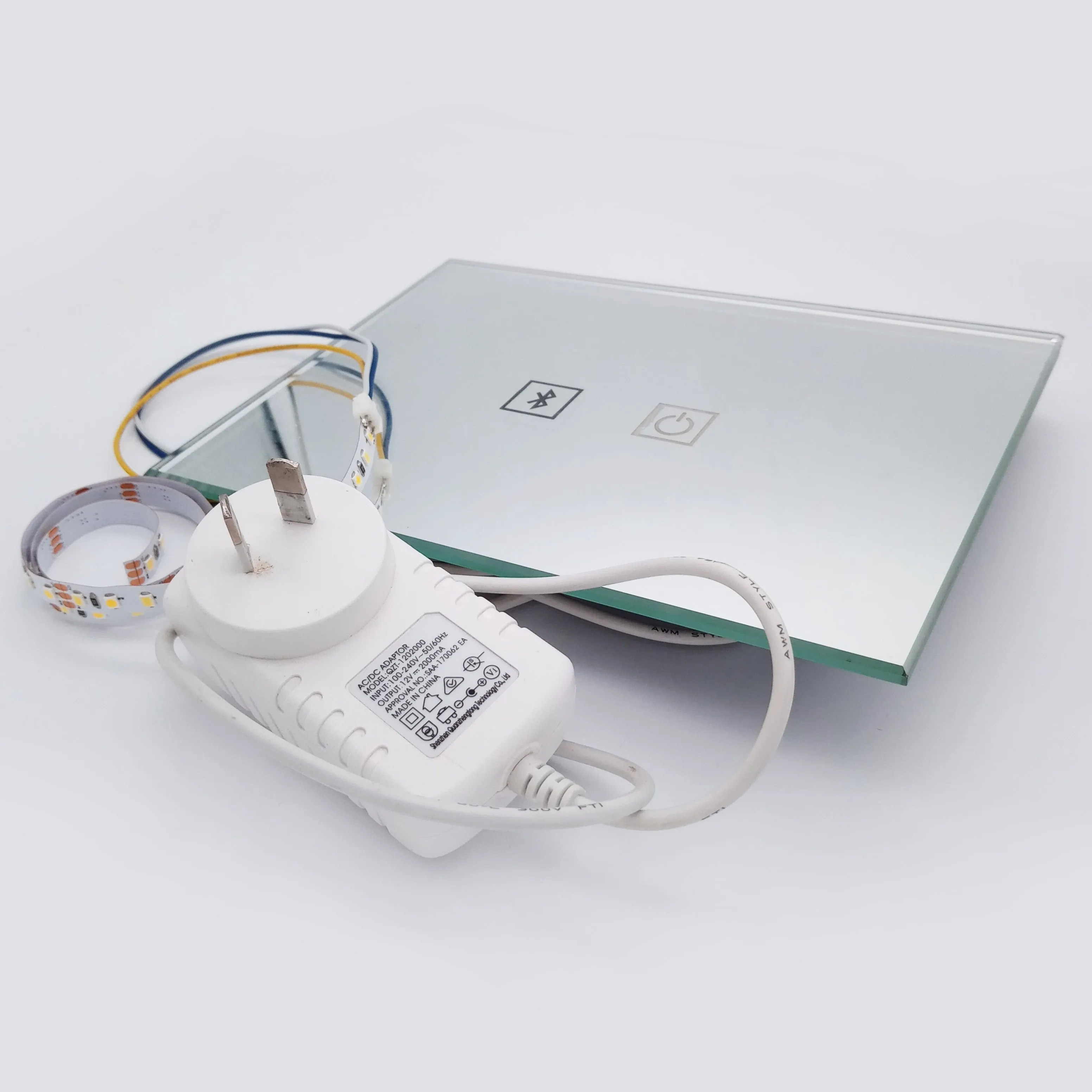 Low voltage 12-24V DC stepless touch dimmer Switch for bathroom mirror light