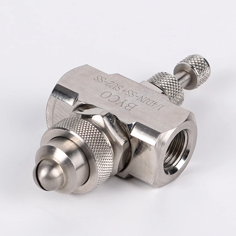 BYCO Pressure adjustable two fluid nozzle,air rotating nozzle,pneumatic air nozzle