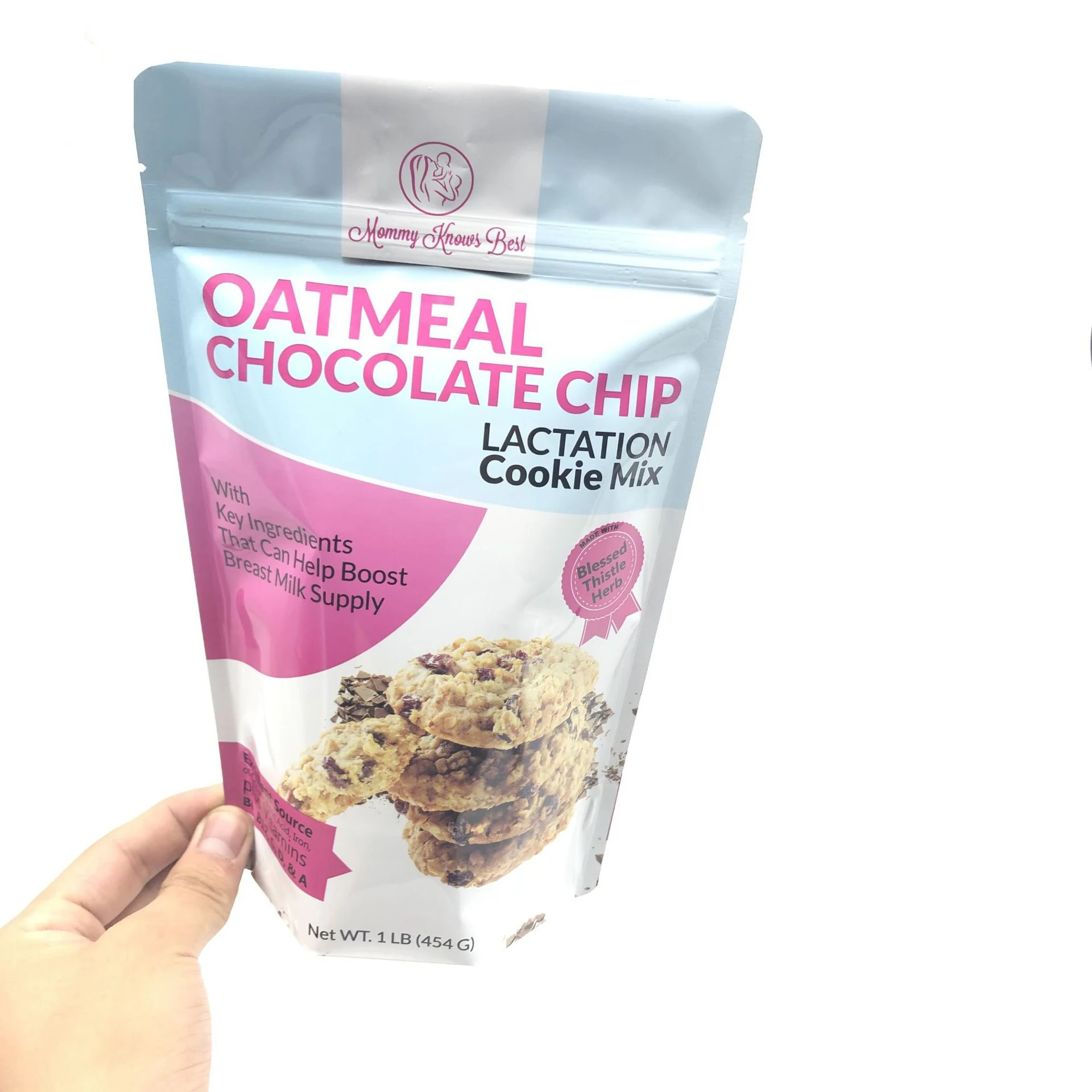 
custom printed Food packaging plastic cookies mylar bags 