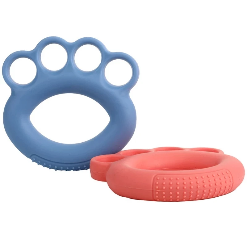 TPR Finger Grip Trainer Hand Grips Finger Expansion Extender Strengthener Practice Gripper Ring Home Hand Rehabilitation Ring
