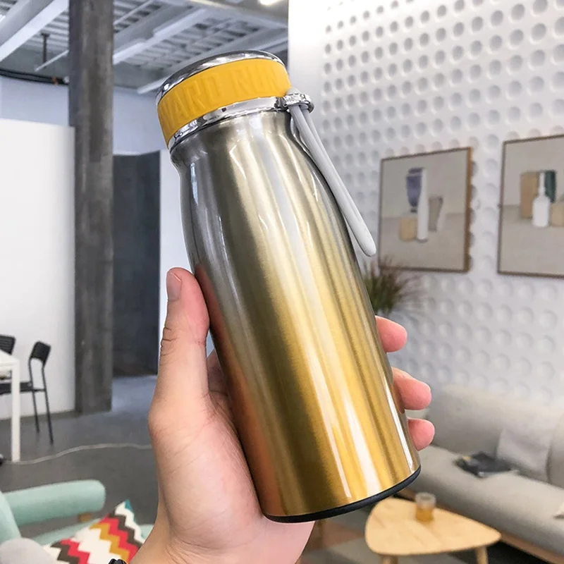 thermos flask vacuum insulated stainless steel custom flask bottle