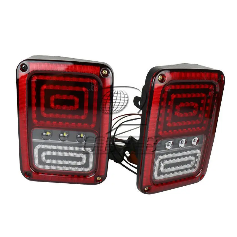 JT02 12 вольт spark мигающий светодиодные ленты хвост стоп для автомобиля грузовик хвост лампа комбинации