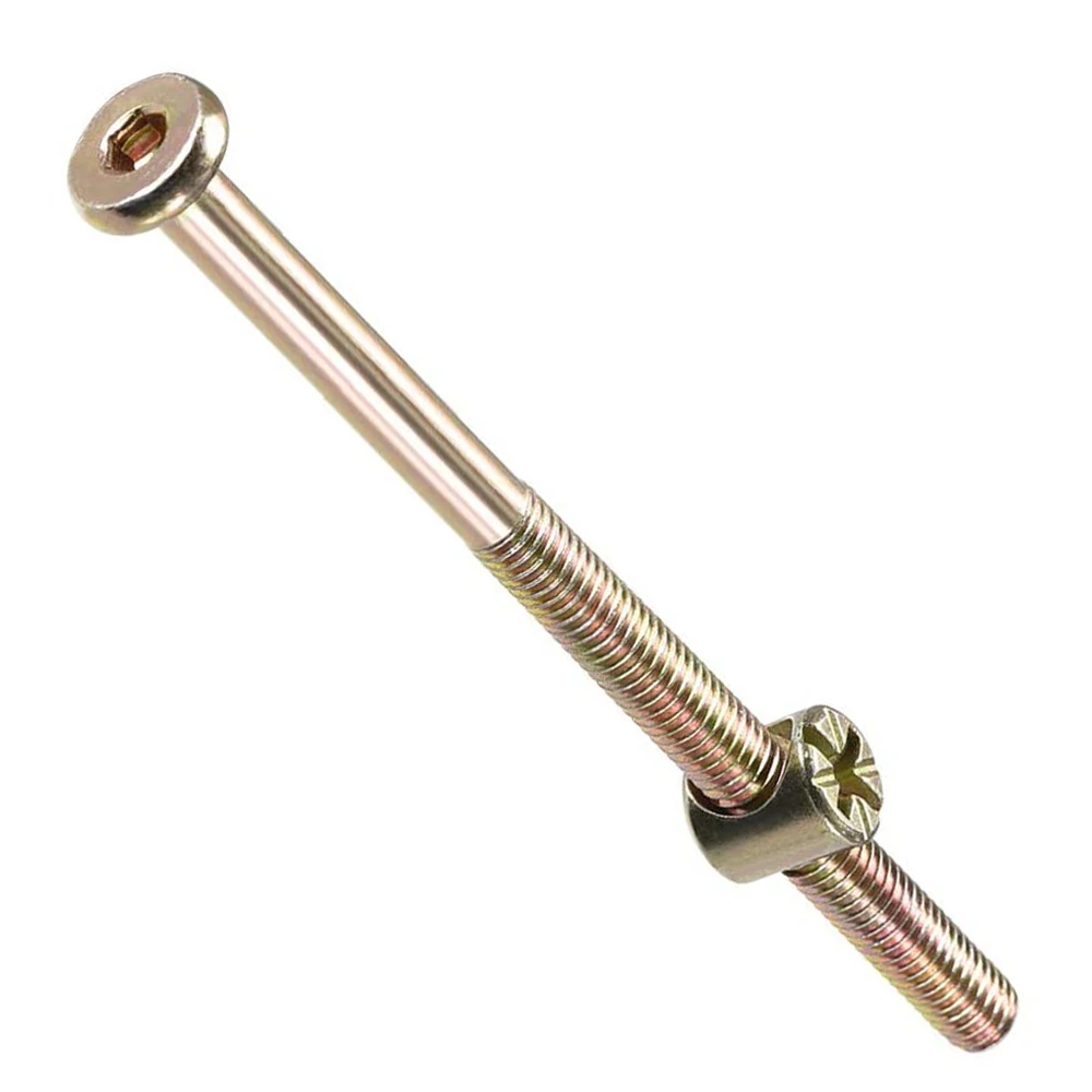 Винты M6 для мебели кровати с плоской головкой соединительный винт из нержавеющей стали