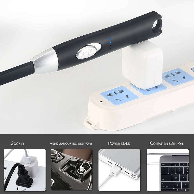  USB-зажигалка перезаряжаемая для
