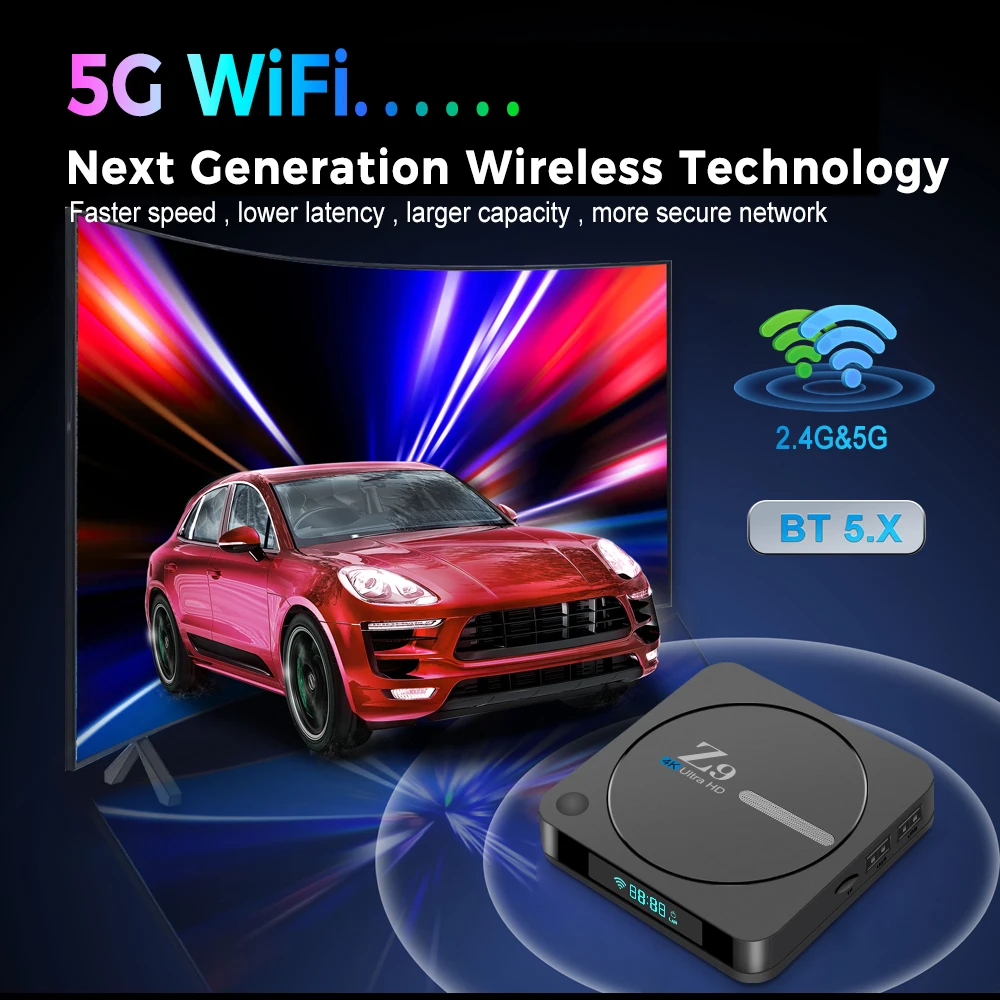 Android Tv Box 13.0 Smart TVBox RK3528 2.4G/5Ghz Wifi HDR 8K  Media Player Set Top Box tv box