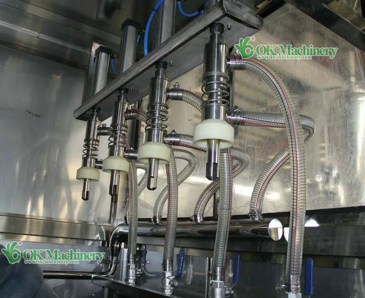 BK-YP015  Factory Directly Supply Big Drum 5 Gallon Barrel Water Oil Detergent Filling Package Machine