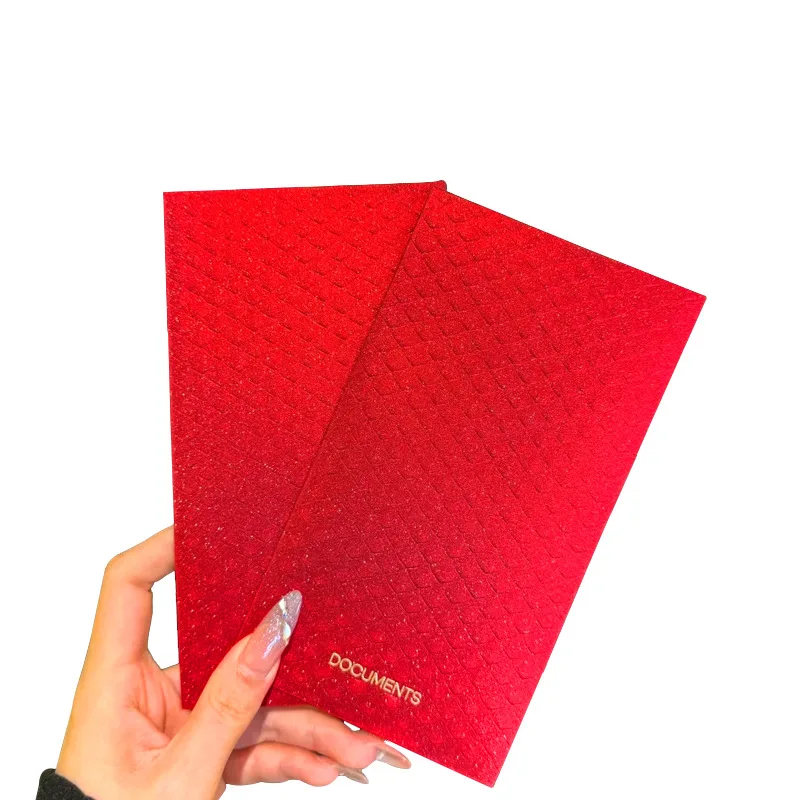 Индивидуальный красный пакет новый год Китайский традиционный Hong Bao приветствие счастливые деньги кошелек Подарочный конверт