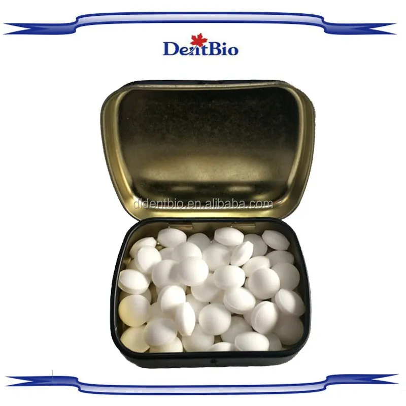 Halal 15g One Tin Sugar Free Mints Candy Factory Customized Packaged Production Sugar Free Mints