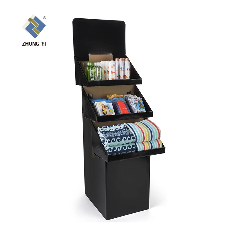 Foldable Desk Tiers Office Student Comic Book File Storage Box Stand Rack/ Cardboard Storage Holder Display Shelf  for Children