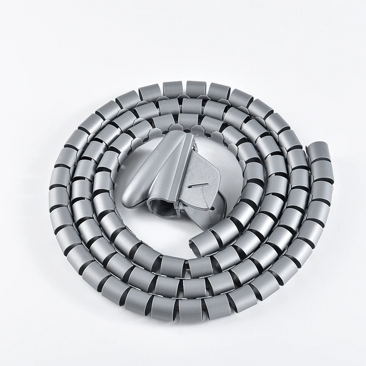 Wire Organizer Spiral Cable Zip Wrap Plastic Tie Spiral Wrapping Band Plastic Wire Wrapping