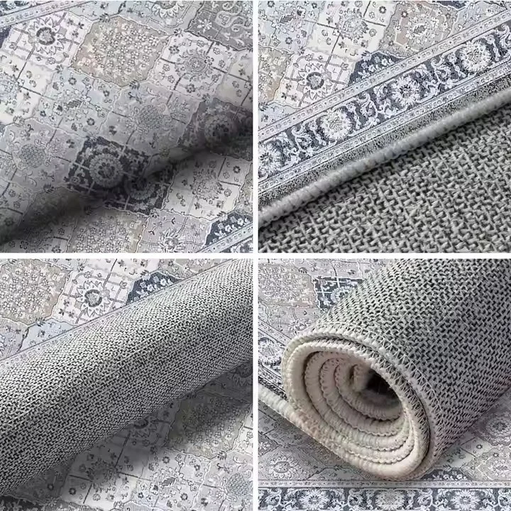YY Luxury Persian distressed machine washable non-slip vintage printed area rug carpet Antique turkish style decorative carpet