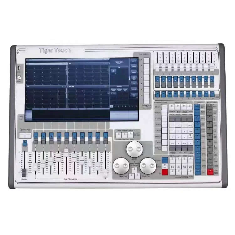 factory offer tiger touch dmx 512 light controller console with good price