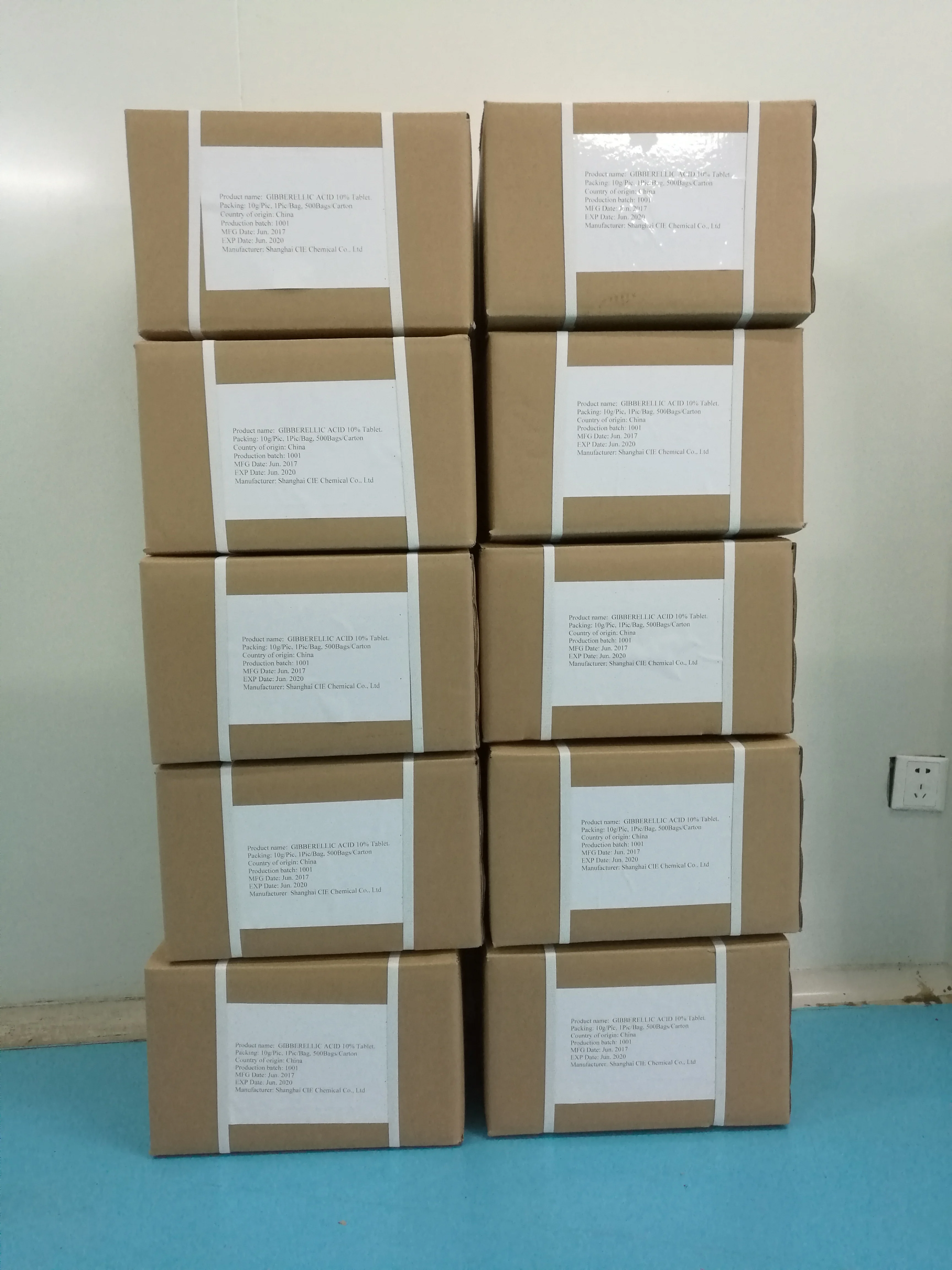 High Quality Plant Growth Regulator Gibberellin A3, GA3 10% Tablet