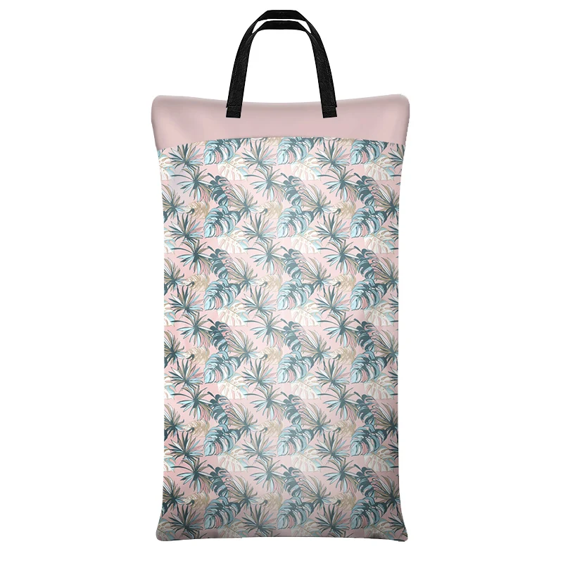 kid eco friendly custom printed large waterproof breathable baby plain swimming nappy pouch zipper dry wet bag sets