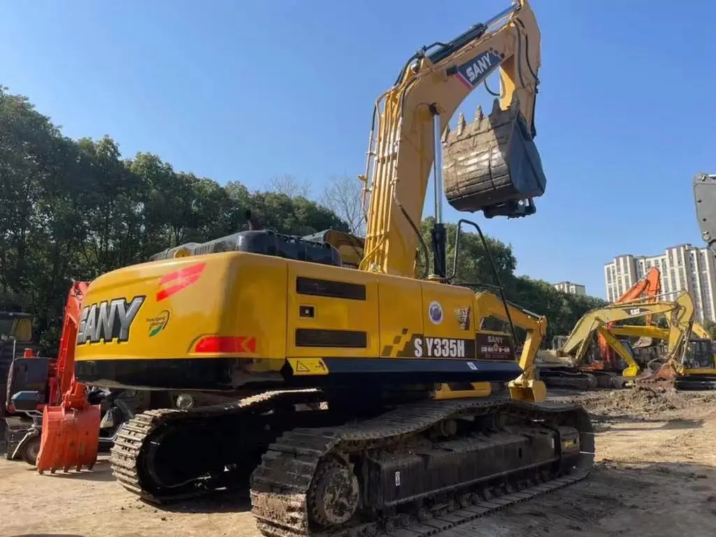 Used construction building machinery china brand sany excavator earth moving machinery sany 215c excavators sy215c sy215