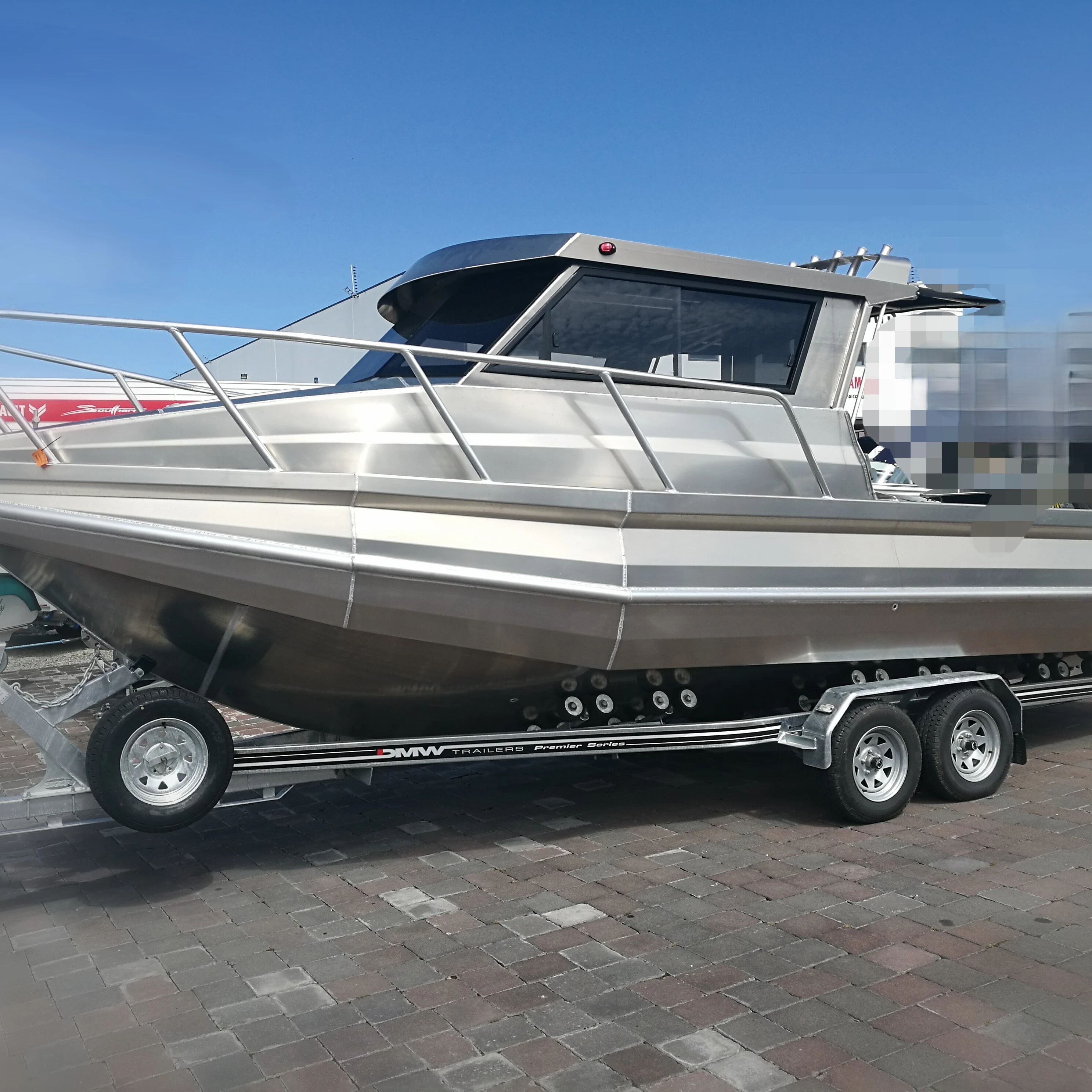 8.5m 28ft Fast Speed Easycraft Fully Welded Offshore Aluminum Fishing Boat