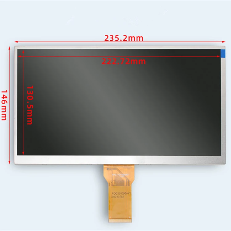 10 Inch 1024x600 Hd Tft Panel Module Screen Lcd Monitor For Raspberry Pi