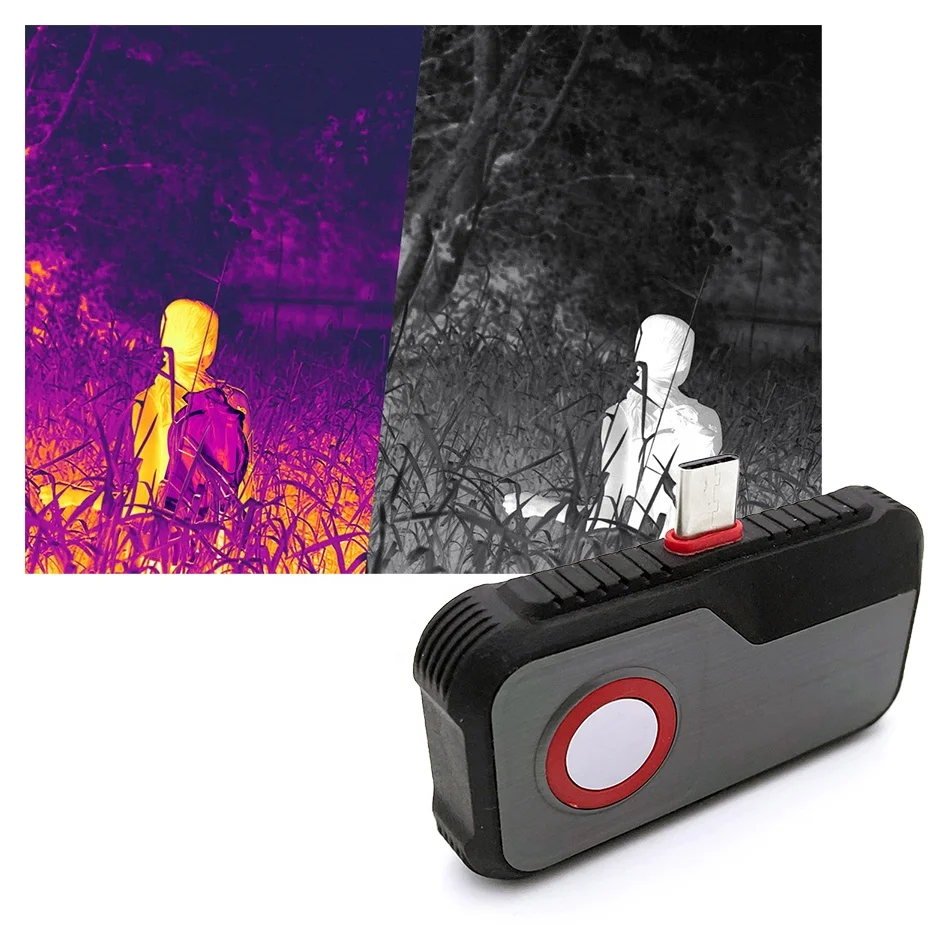 49152 Pixels Usb Mobile Phone Thermal Imager For Hunting, Building Inspection, Hvac And Electrical