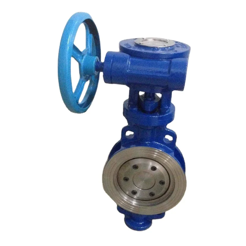 fm approved factory manufacture butterfly valve stainless steel wafer three eccentric clamp hard seal butterfly valve