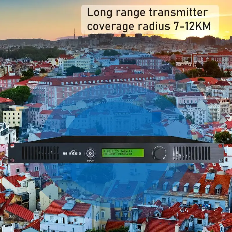 RS RADIO 100W 100 Watt Fm Transmitter For Radio Station