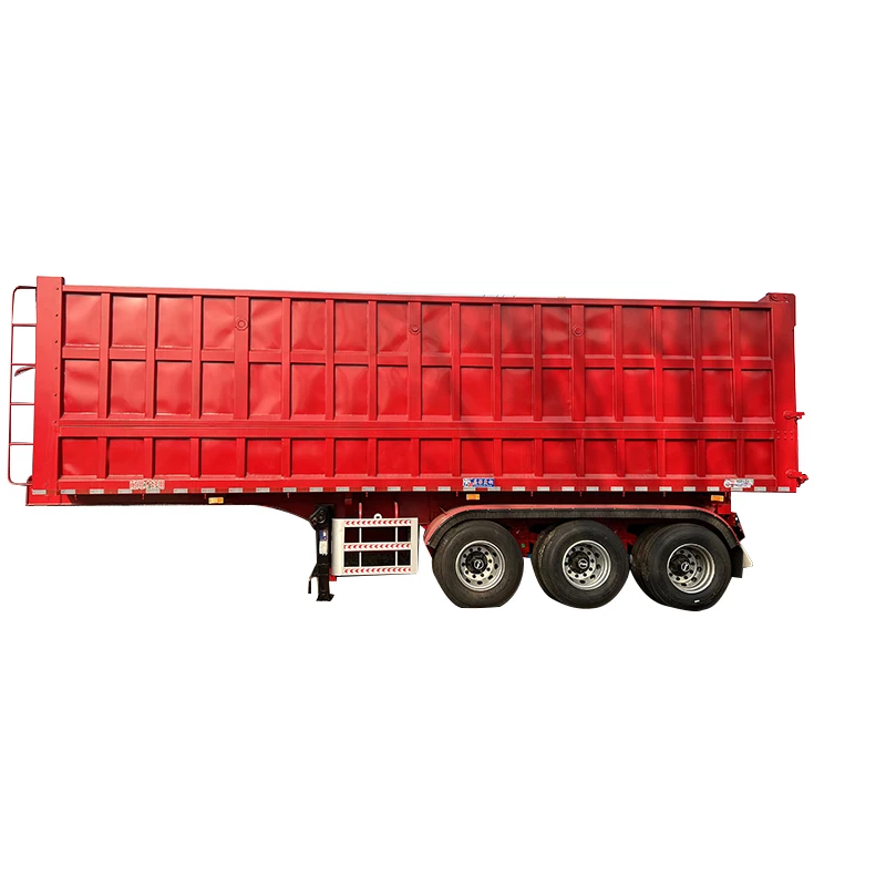 Factory Price 3 Axle Rear End Tipper Truck Dumper Semi Trailer Dump Truck Trailer