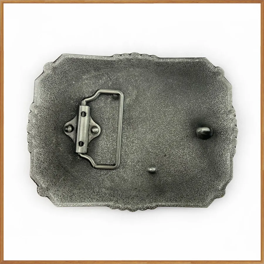 Manufacturer Wholesale Custom Zinc Alloy Brass Mens Western Cowboy Logo Horse Metal Buckle for Leather Belt