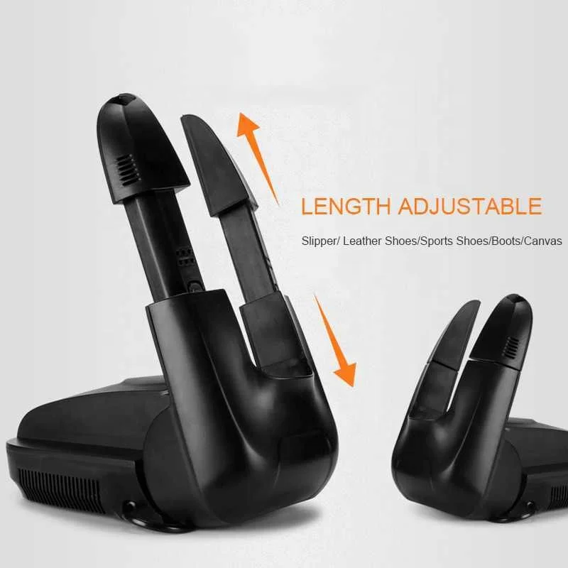 Сушилка для обуви с озоном удаления запахов быстросохнущая Складная регулируемая длина подогревателя носков шляп
