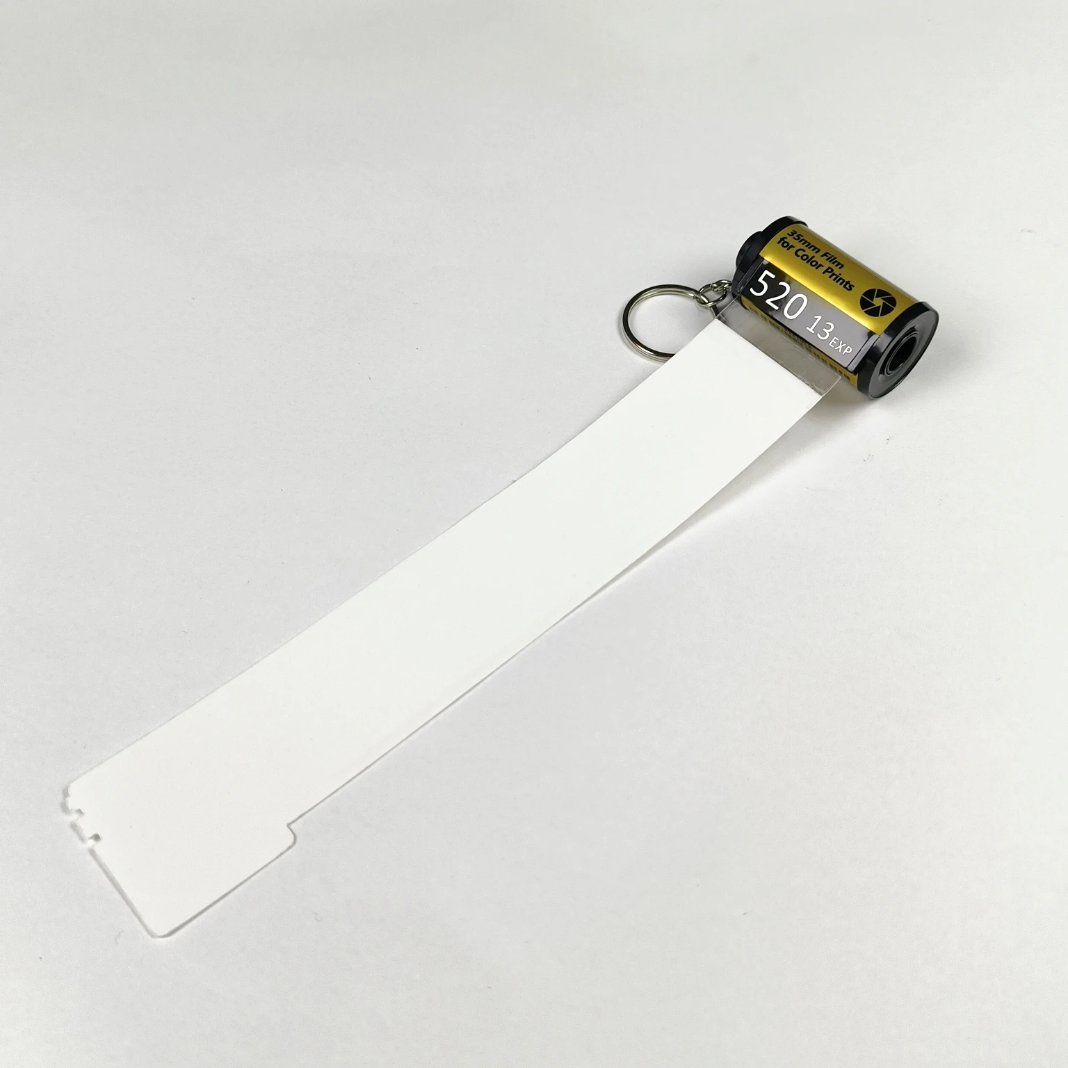 Sublimation Camera roll keychain PET blanks double sided blanks Memory film