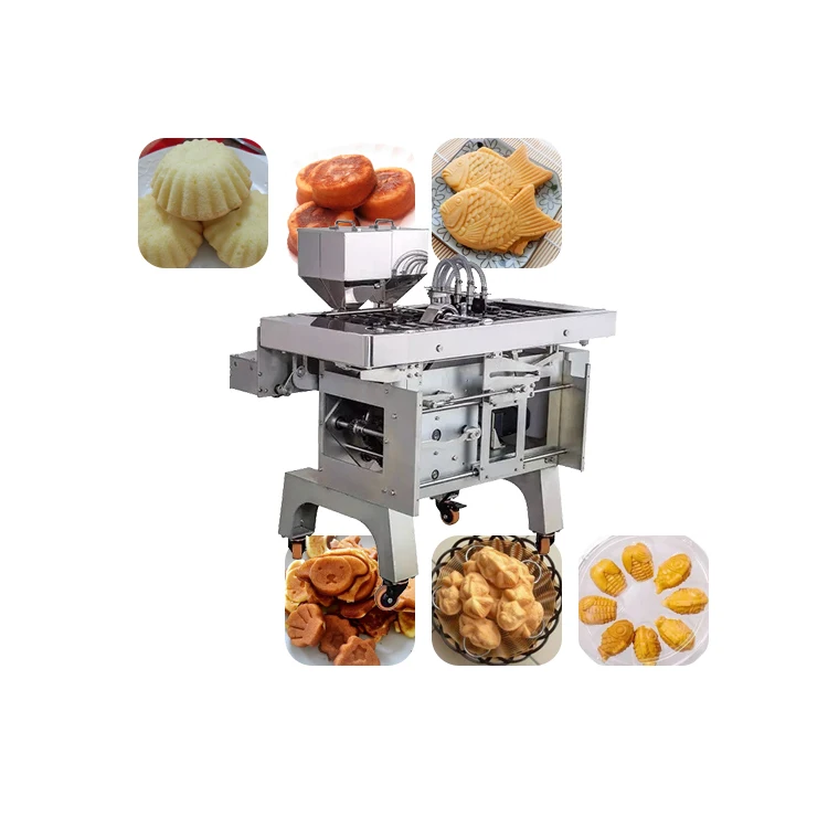 
china factory taiyaki fish shaped waffle automatic cake making machine 