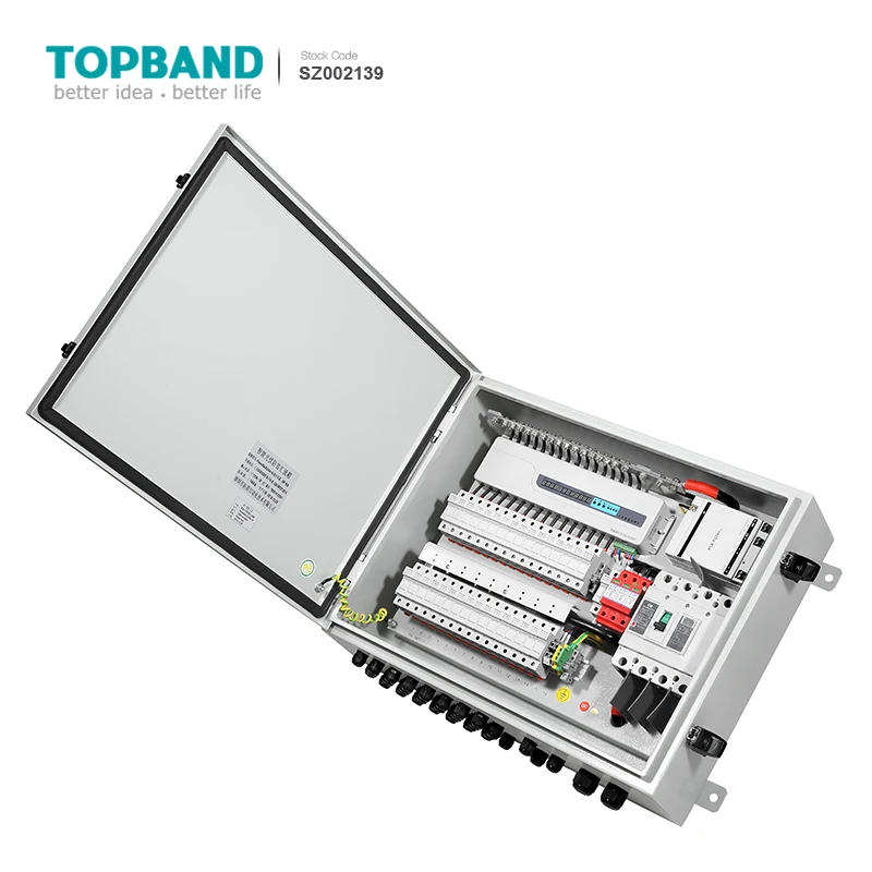 Factory 2~24 Ways DC AC 4 strings Intelligent Solar Monitoring PV array combiner box