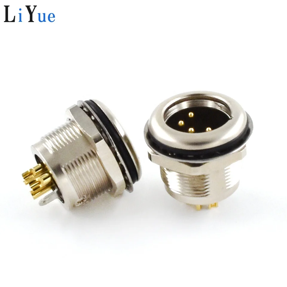 XLR 3pin 4 pin 5pin 7pin Штекерная панель с гайкой