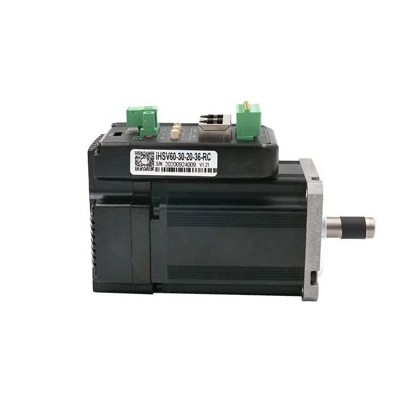 iHSV60-30-20-36-RC 0.97Nm 36V 200W 60mm Nema24 integrated AC field bus motor