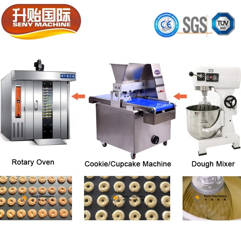 Commercial Electric Multifunction Encrusting Cookie Making Machine for Bakery