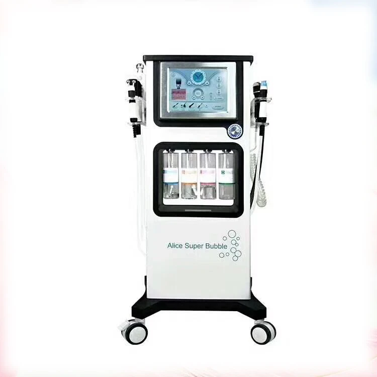 7 in 1 super bubble peel oxygen spa treatment systems skin care beauty facial machines