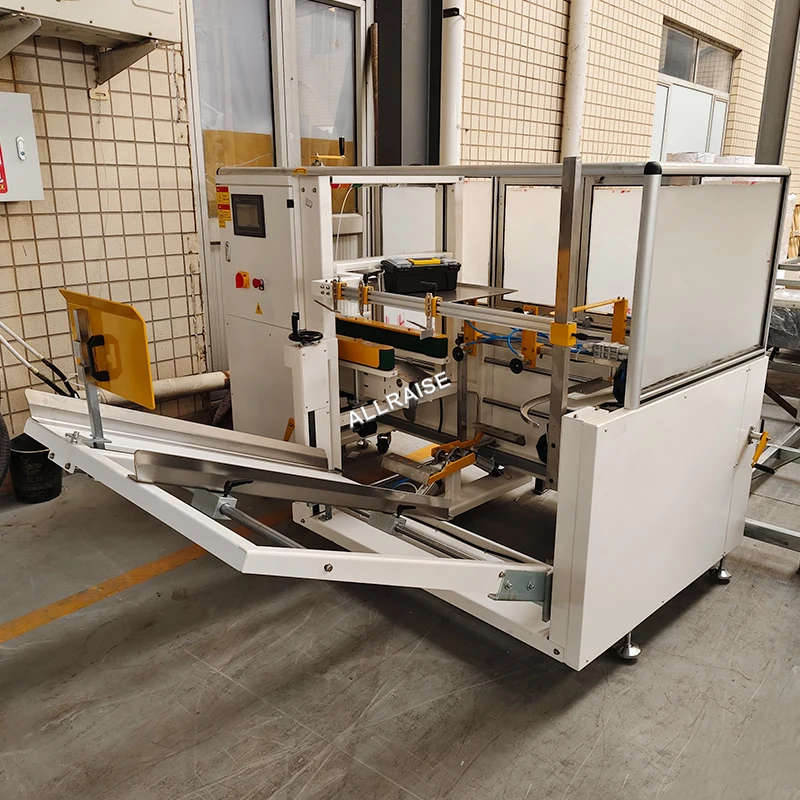 Automatic Case Erector Forming Machine Box Folding Case Carton Erector Carton Erecting Machine For Packaging Industry