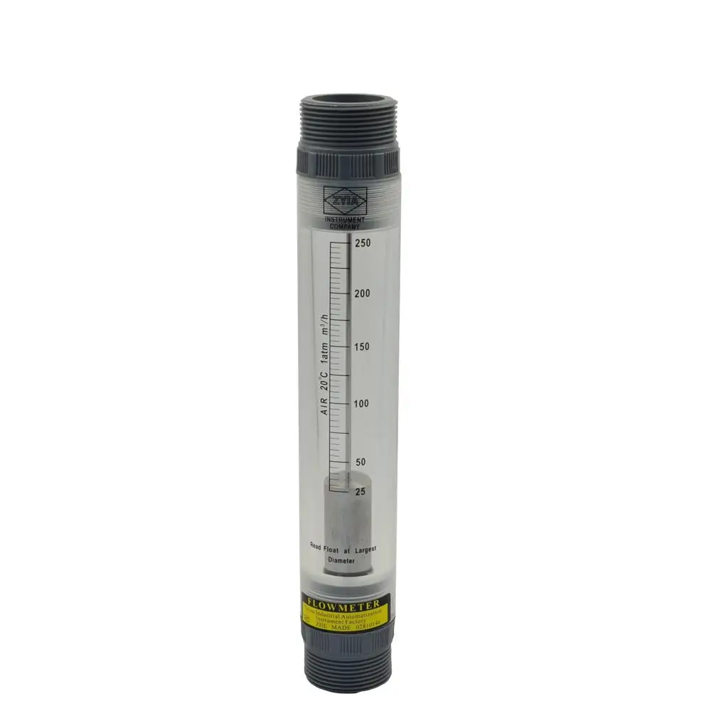 
high quality low price industrial PVC float variable RO water flow meter 
