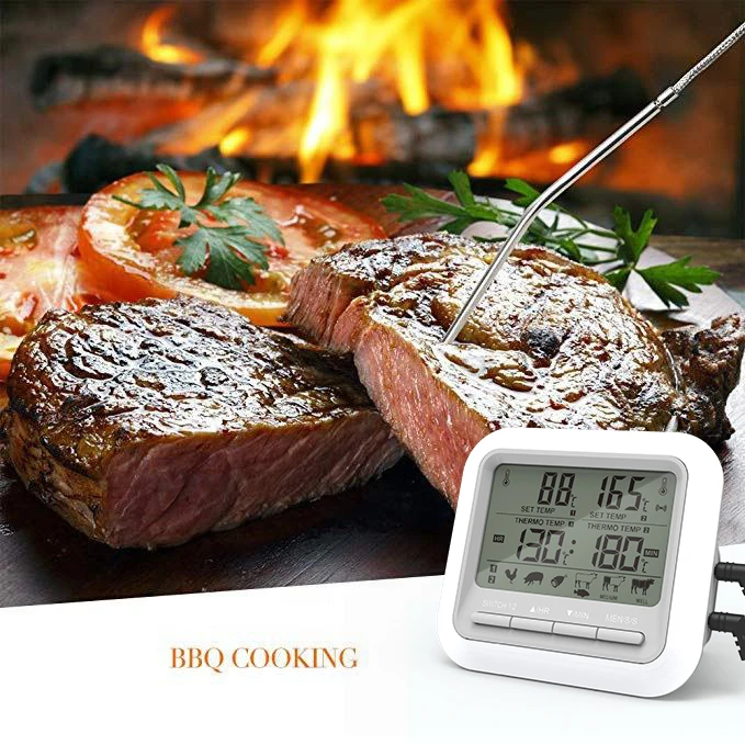 Meat For Grilling Dual Probe Wholesale Digital Bbq Hood Smart Kitchen Cooking Thermometers