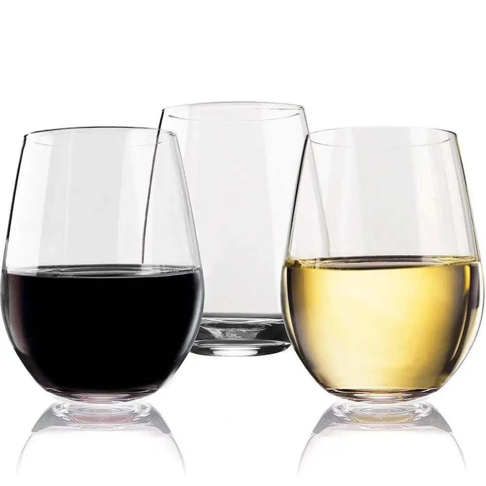 Plastic Glass Drinkware Type Unique Wine Glasses Personalized Wine Glass