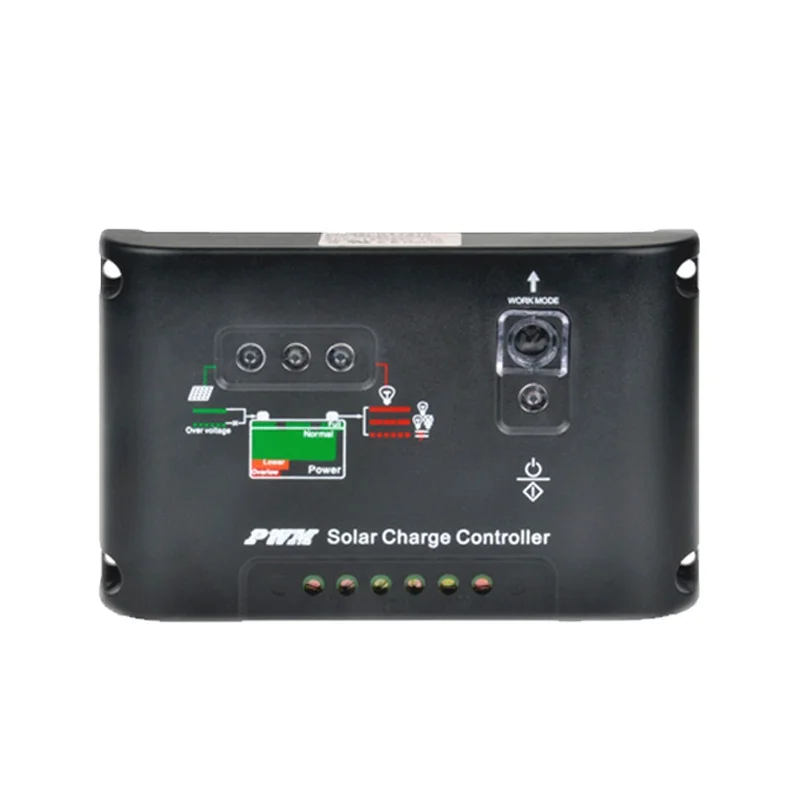 10a battery charge controller 12v 24v 20amp 50amp pv solar controller solar energy charge controller