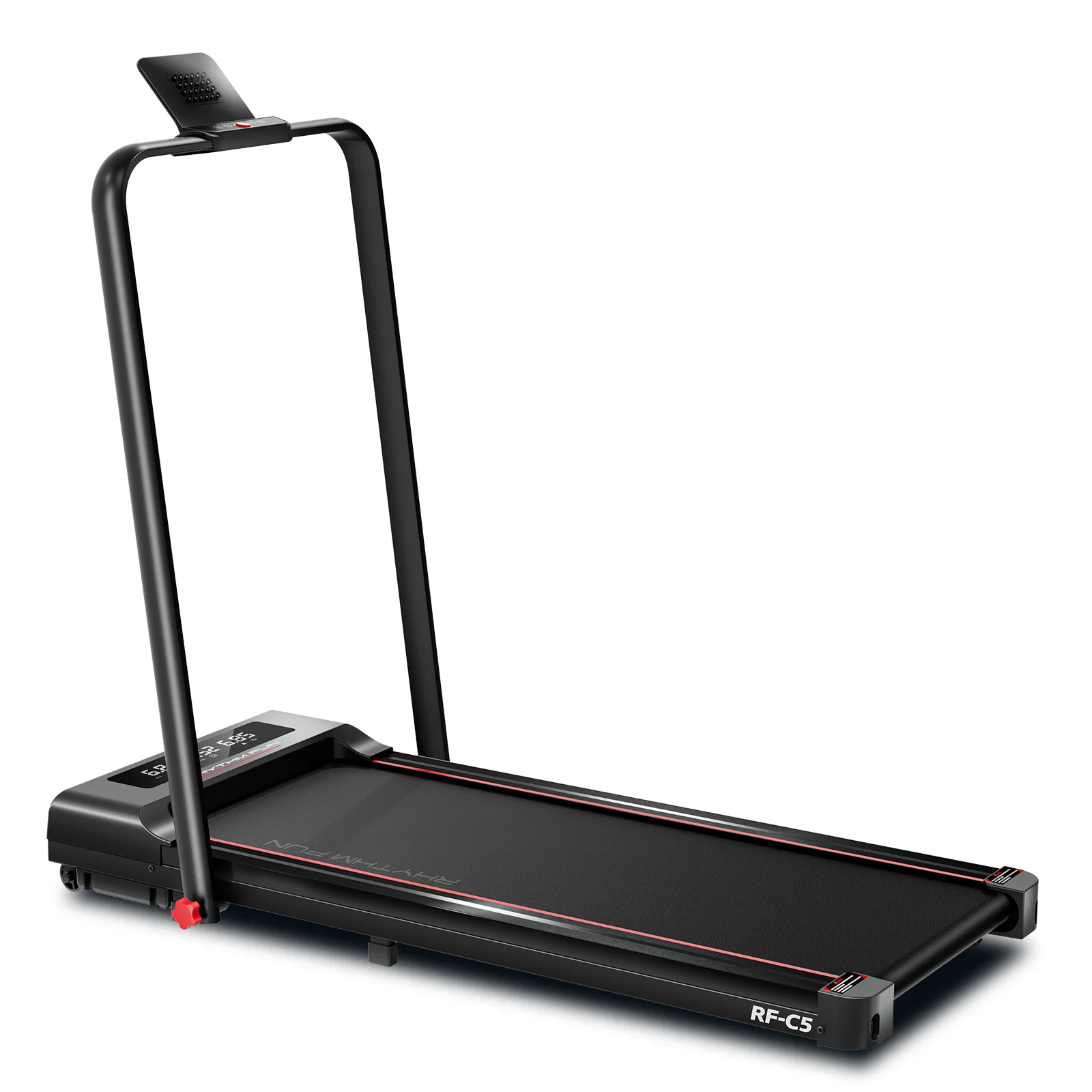 YPOO Smart walkingpad  folding electric Portable Folding Treadmill 2 in 1 with Remote Control, LED Display walking pad with  APP
