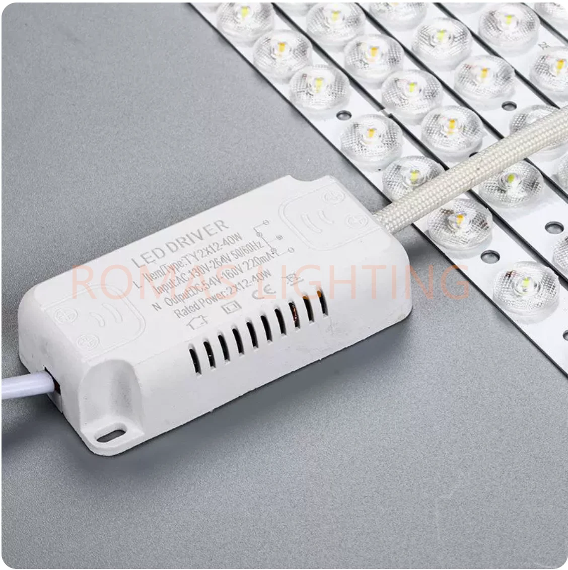 High lumen LED 2835 linear led light multi-color round Wholesale New led ceiling light Square round light source