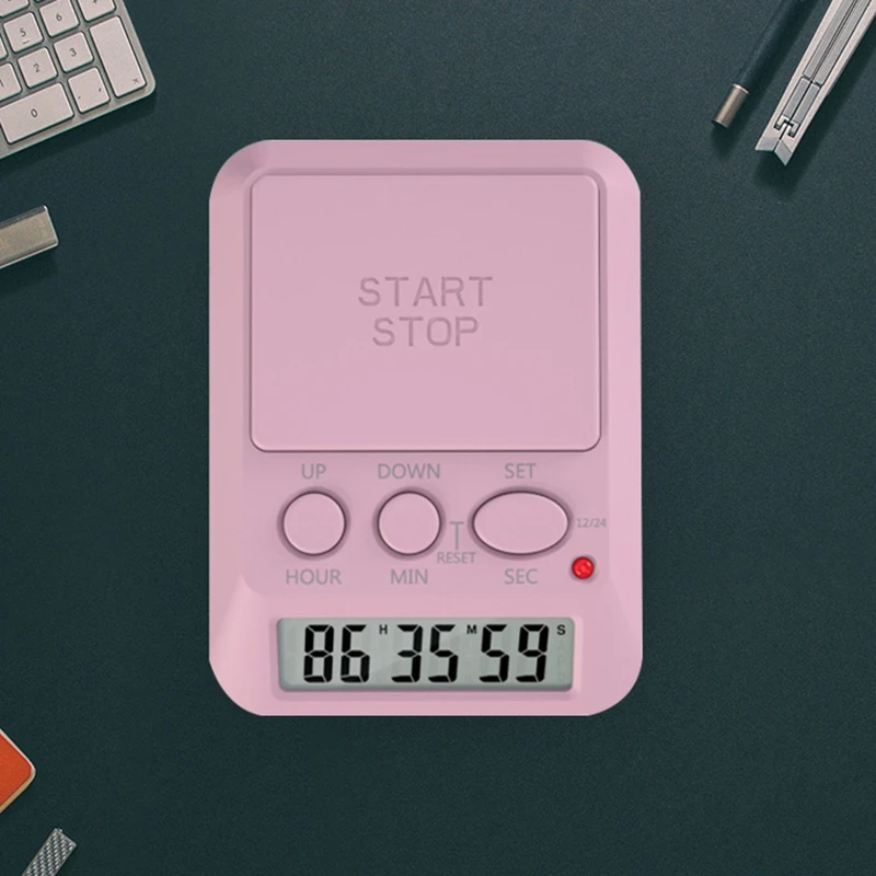 Hot Sale Portable Mine LED Multifunction Cooking Countdown Analog Kitchen Digital Timer Timers