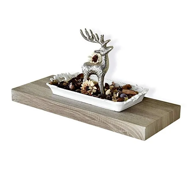 Отображаемые стеллажи проект плавающие полки дерево наборы домашний Декор стены ТВ полка