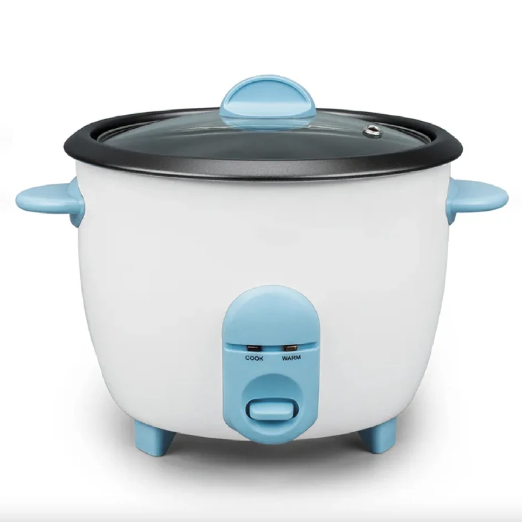 2023 New Cheap Cooking Appliances Portable Slow Cooker Anti Spill Non Stick 1.8L Mini Drum Electric Rice Cooker