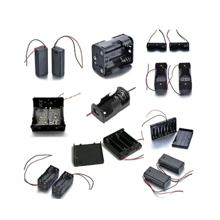 1 slot battery holder 3.7V 18650 battery box smt button battery holder case with PH2.0 connector