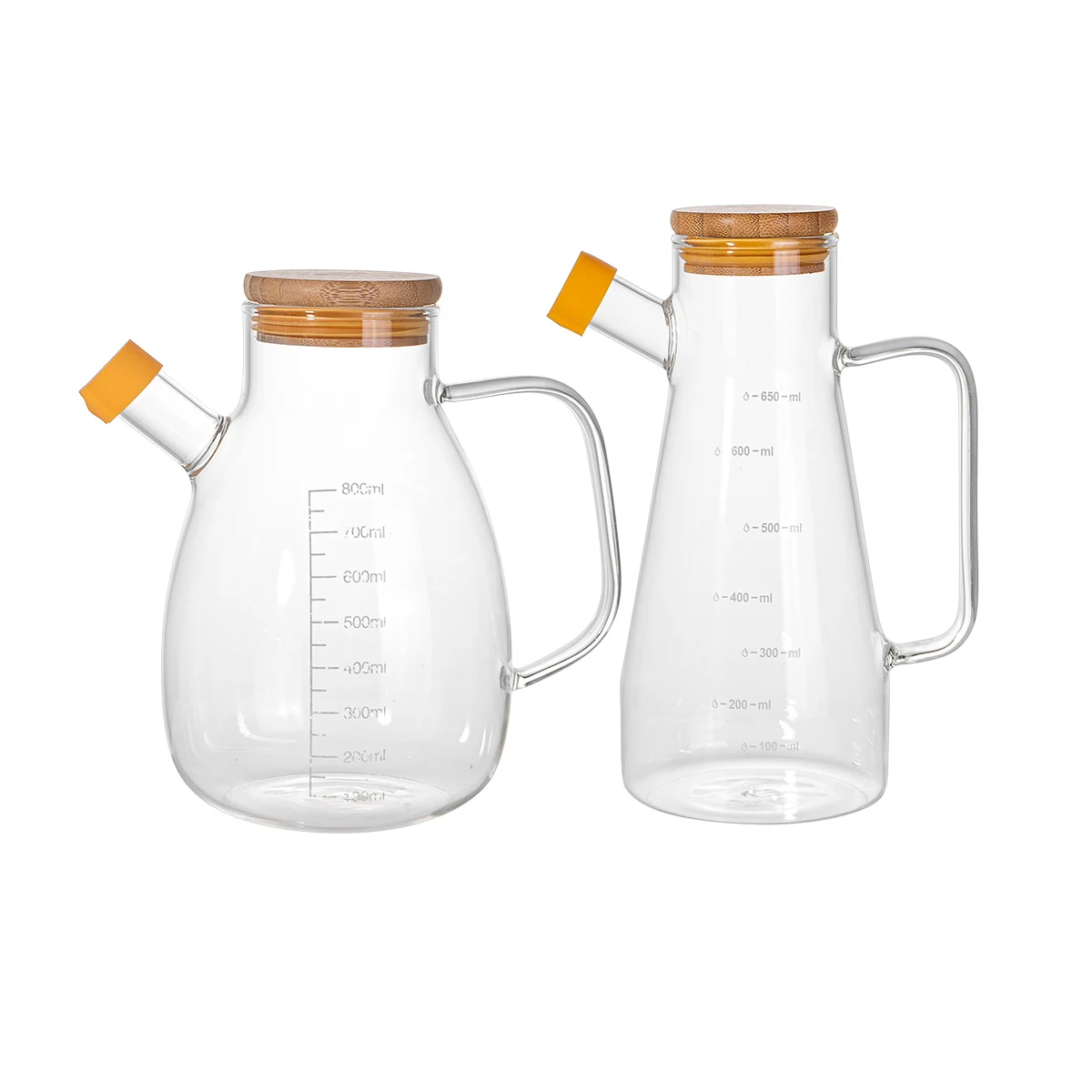 JINGHUANG кухонные принадлежности с высоким содержанием боросиликатного оливкового масла банки стеклянное масло и уксус стеклянная бутылка кухня