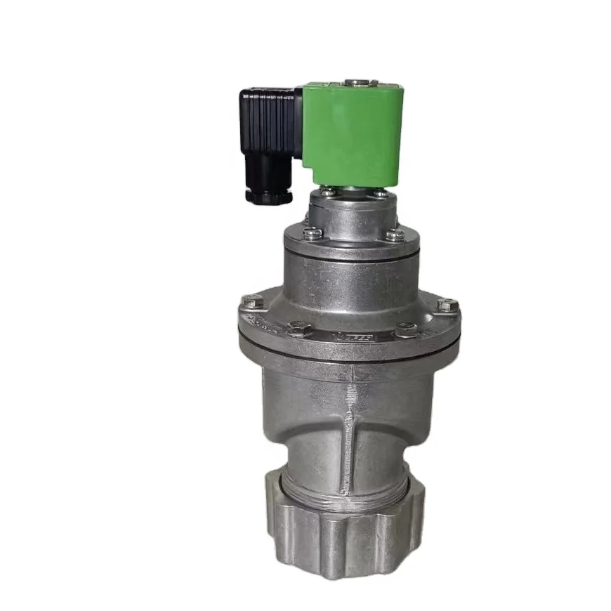 High quality air Solenoid diaphragm pulse valve 24VDC pilot coil right angle With nut SBFEC DMF-ZM-40S 1.5 inch for Boiler plant